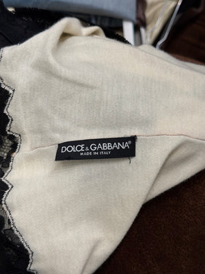 2001 Dolce & Gabbana iconic "Boxe" top