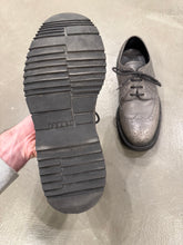 Load image into Gallery viewer, 2000s Prada grey leather derby shoes
