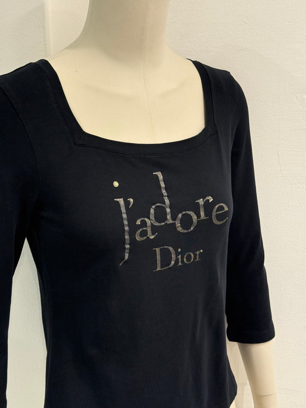 2000s Christian Dior by Galliano J'adore top