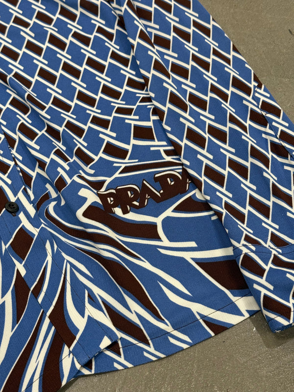 2019 Prada Psychedelic Argyle print set