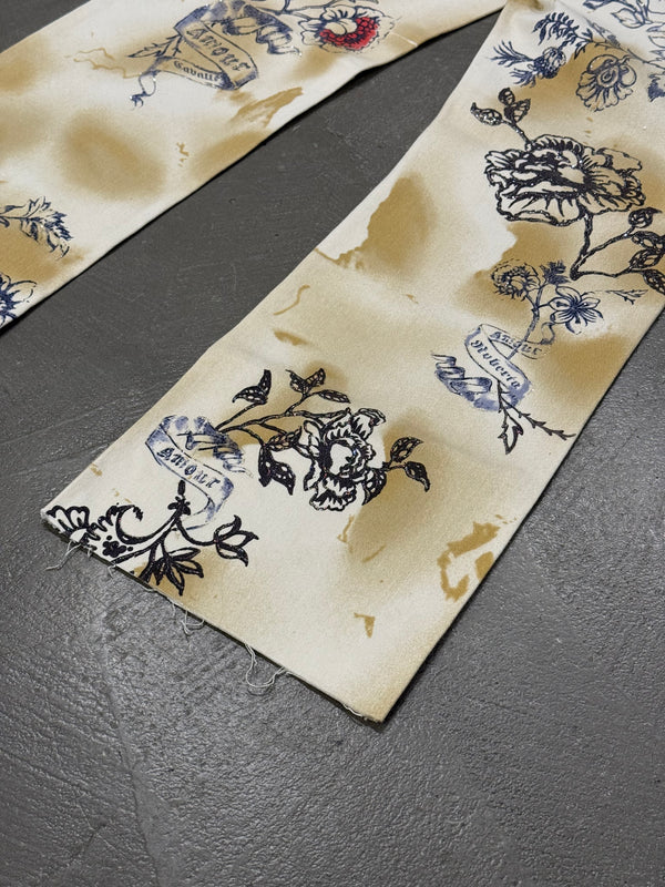 2003 Roberto Cavalli iconic tattoo jeans