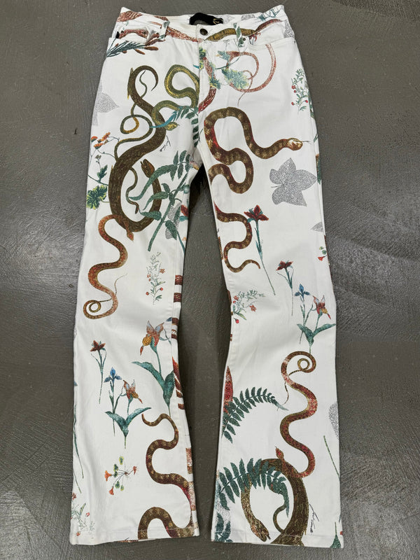 2003 Cavalli snakes jeans