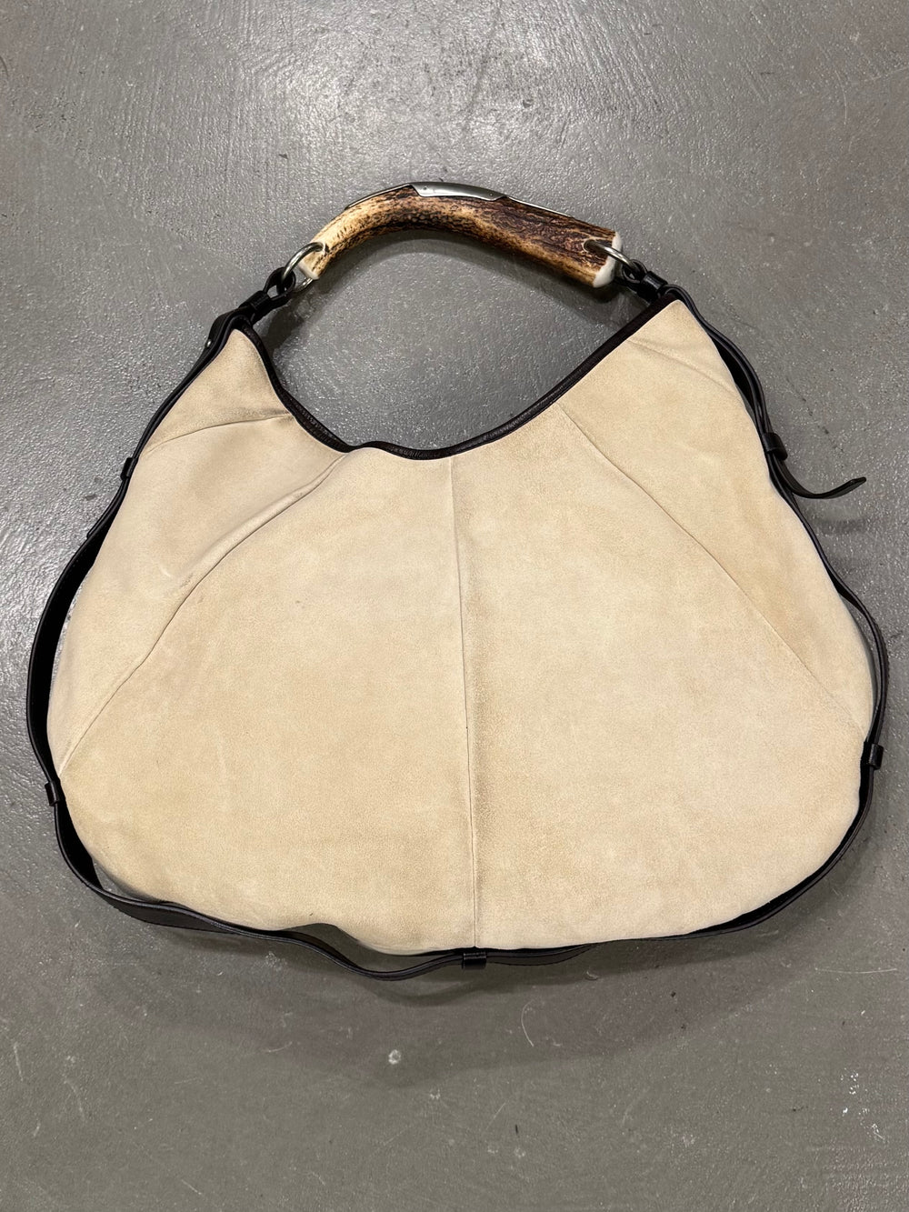 2002 Yves Saint Laurent by Tom Ford mombasa horn bag