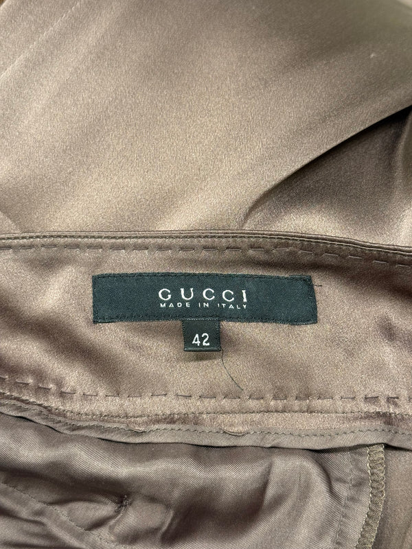 2002 Gucci by Tom Ford wide silk pants