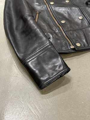 S/S2005 Gucci military officer leather jacket