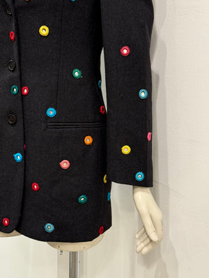 A/W1992 Dolce & Gabbana documented runway mirrors blazer