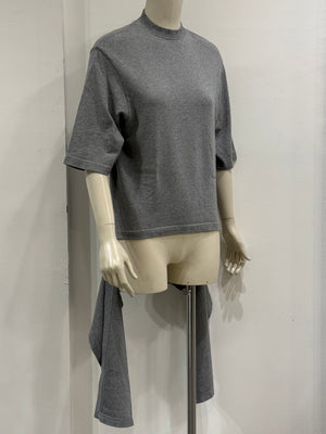 2016 Balenciaga deconstructed irregular t-shirt