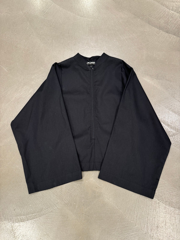 A/W2000 Raf Simons batwing 3/4 zip layered jacket