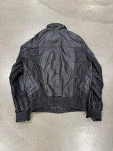 Load image into Gallery viewer, 2008 Dolce &amp; Gabbana hybrid leather/nylon cargo zipper jacket
