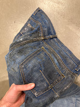 Load image into Gallery viewer, F/W 2003 Dior by Hedi Slimane green waxed denim
