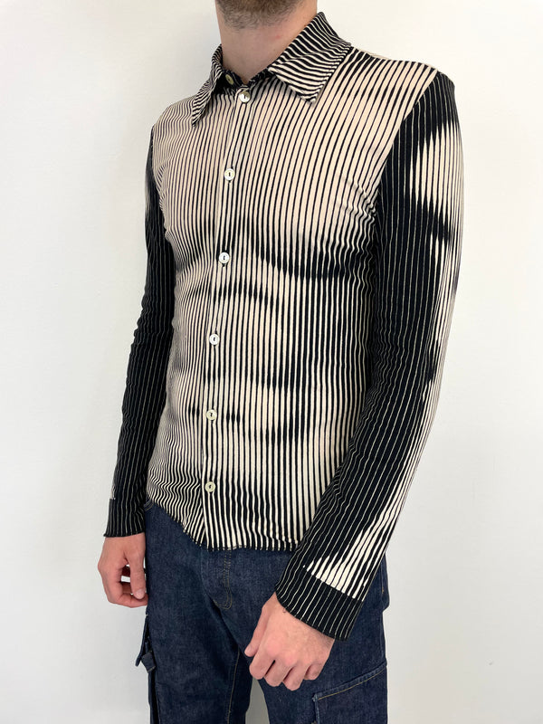 SS1996 Jean Paul Gaultier Muscle torso trompe l'oeil shirt