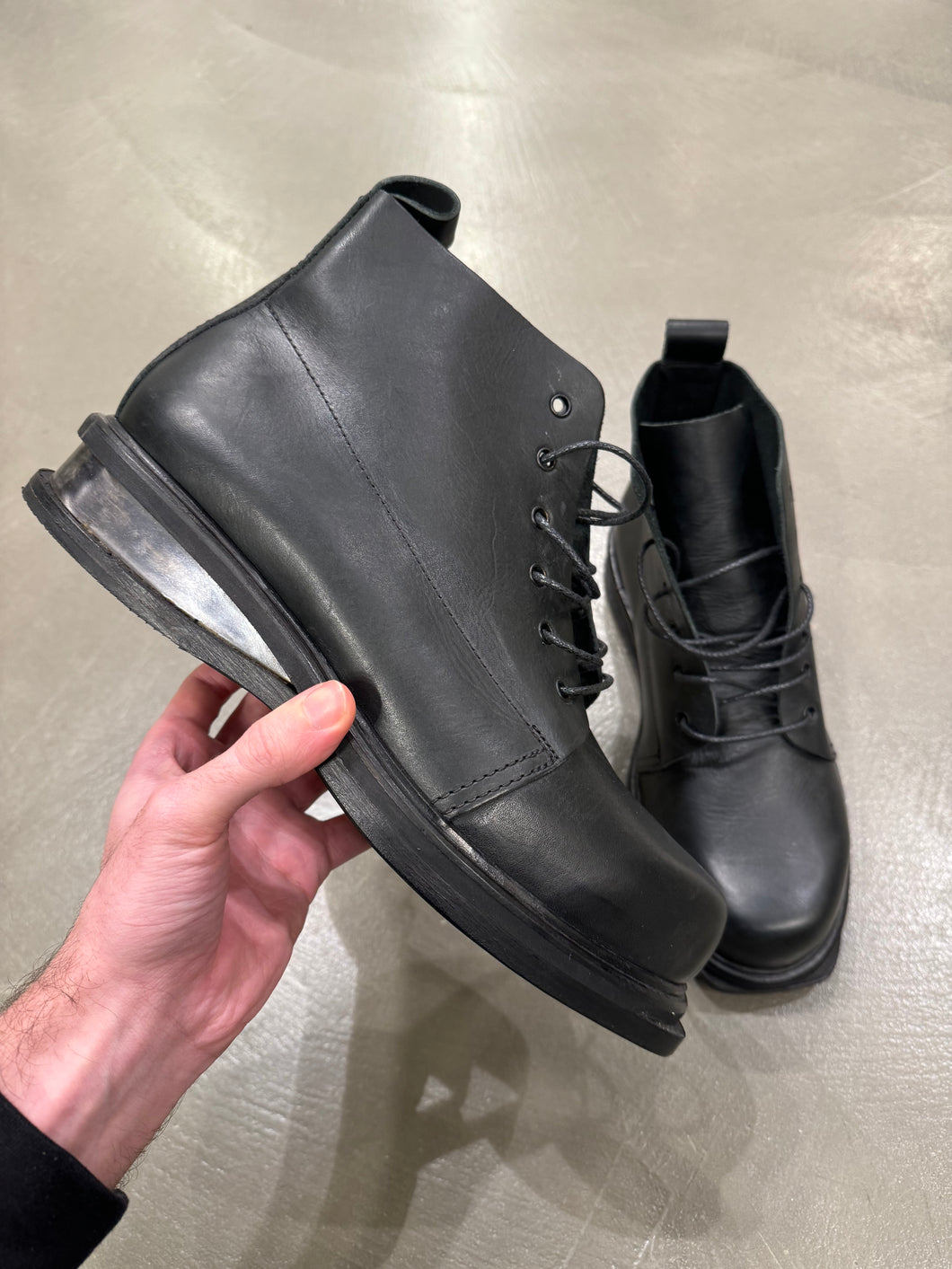 Dirk Bikkembergs boots with metal heel