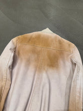 Load image into Gallery viewer, S/S 2003 Dolce &amp; Gabbana multi zipper rust stained leather jacket
