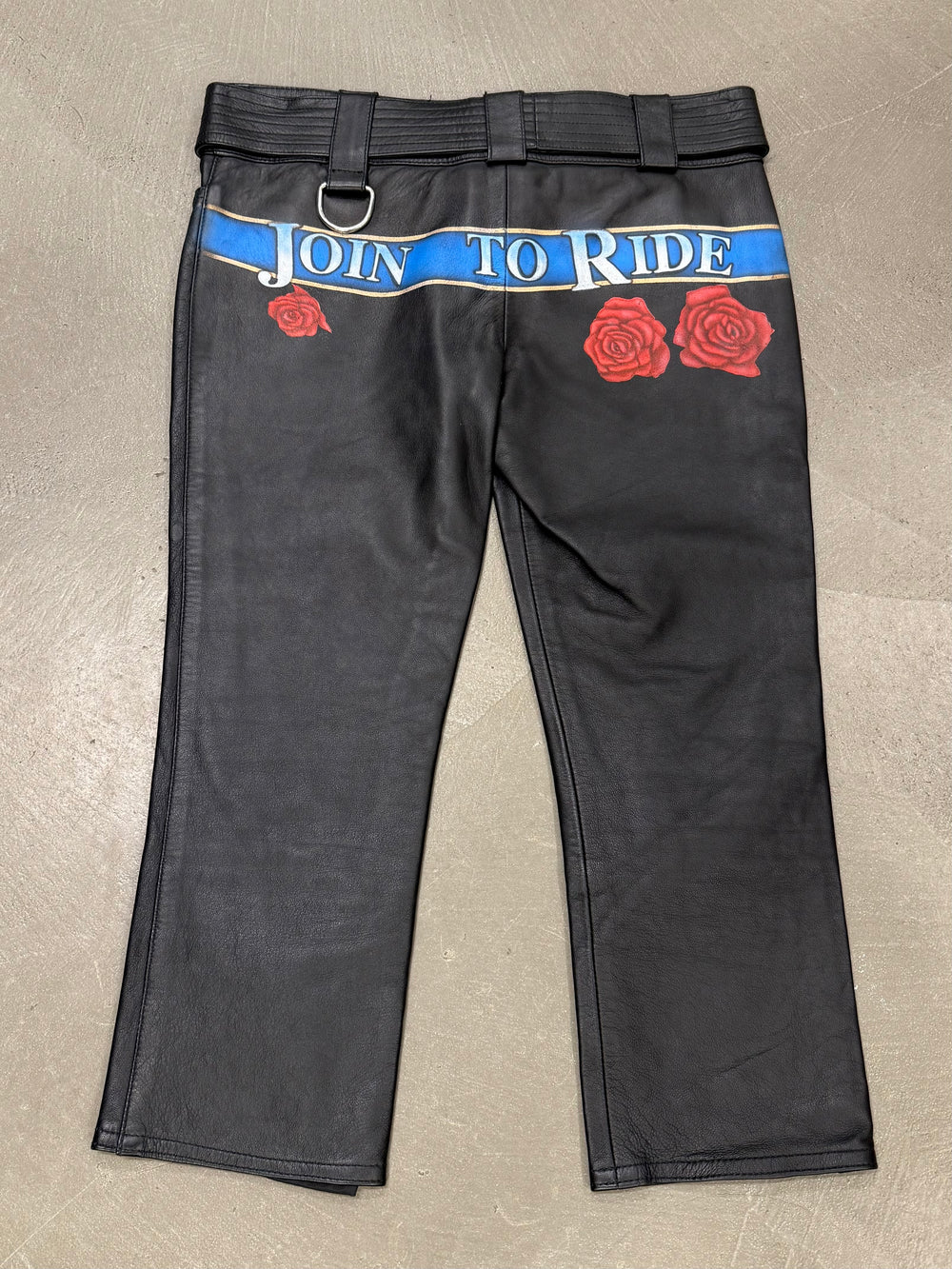 Dolce & Gabbana Join To Ride leather capri shorts