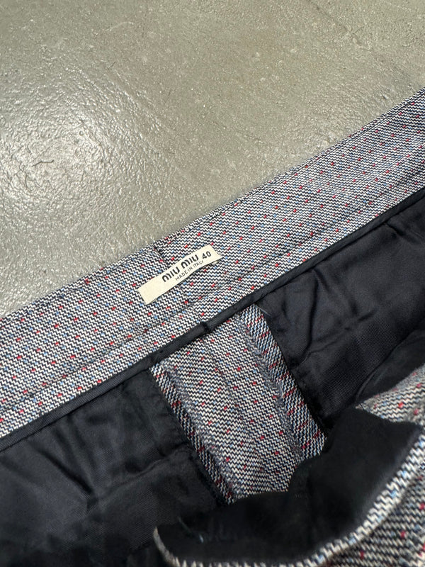 A/W 2008 Miu Miu wool suit pants