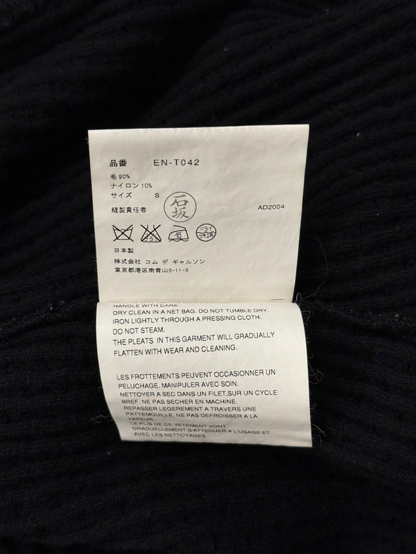 2000s Comme des Garçons deconstructed knit cardigan