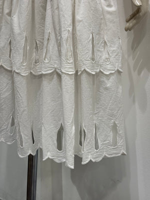 S/S2002 Vivienne Westwood red label white skirt