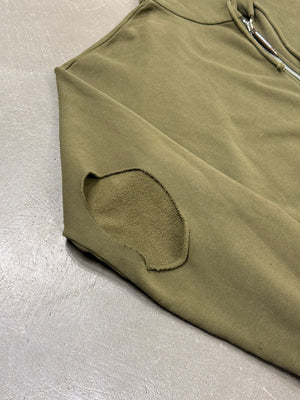 S/S 2019 Vetements bullet zip cut-out hoodie