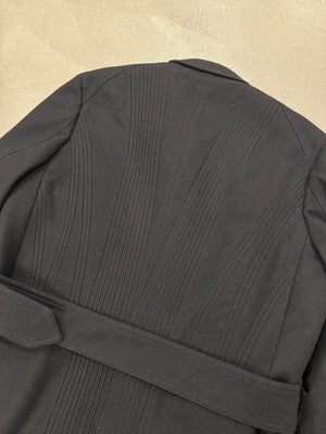 A/W2008 Dior paneled military wool belted coat