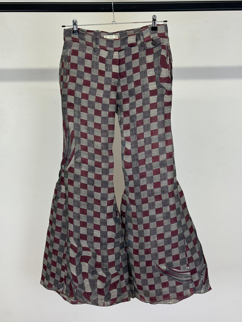 S/S2008 Prada “fairy collection” printed flared pants