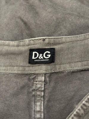 2000s Dolce & Gabbana multi pocket cargo pants