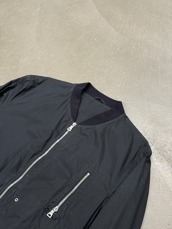 2000s Prada nylon moto light jacket