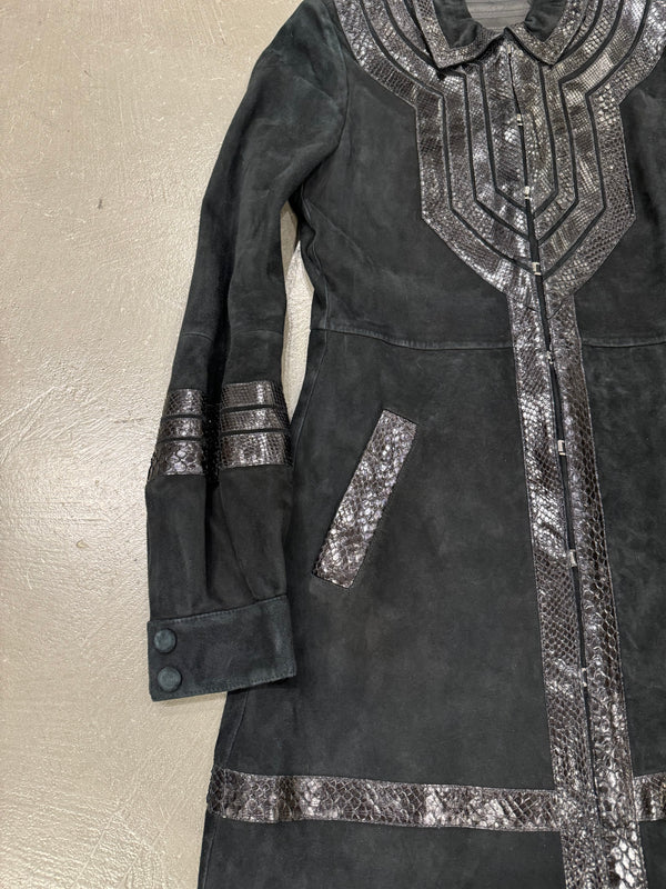 2000s Gucci by Tom Ford real python coat