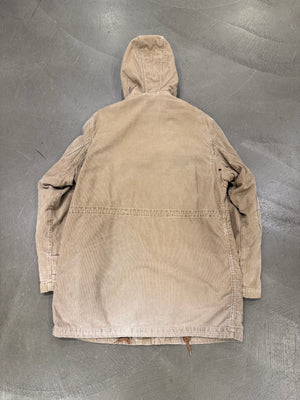 2000s Dolce & Gabbana sherpa-lined military parka