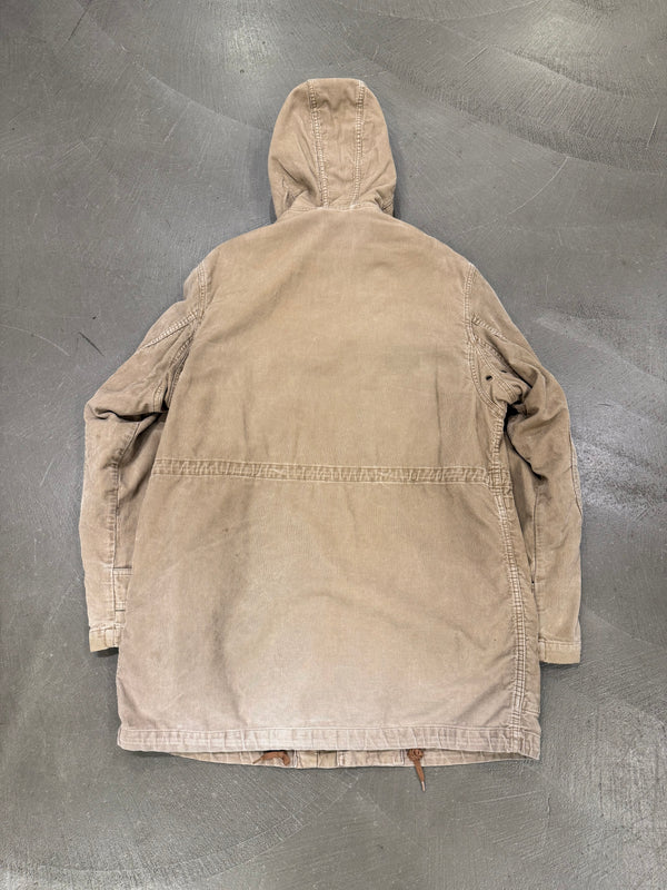 2000s Dolce & Gabbana sherpa-lined military parka