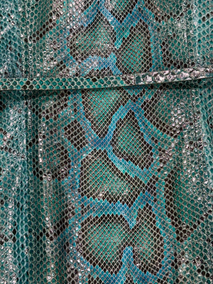 A/W2011 Gucci by Frida Giannini “90th anniversary” python runway coat