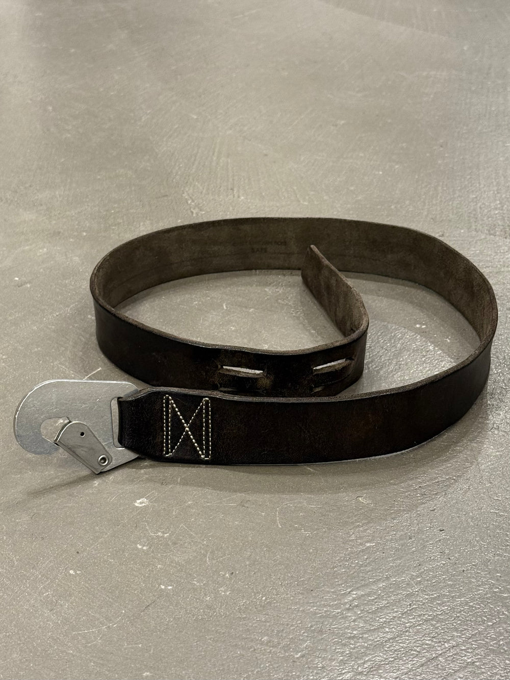 S/S2005 Carol Christian Poell “Dispossessed” aviation seat belt