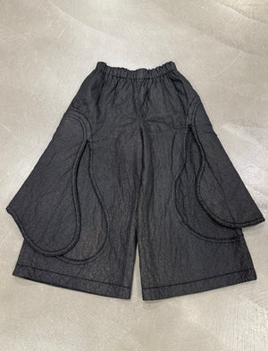 A/W2017 Comme des Garçons panelled wide shorts