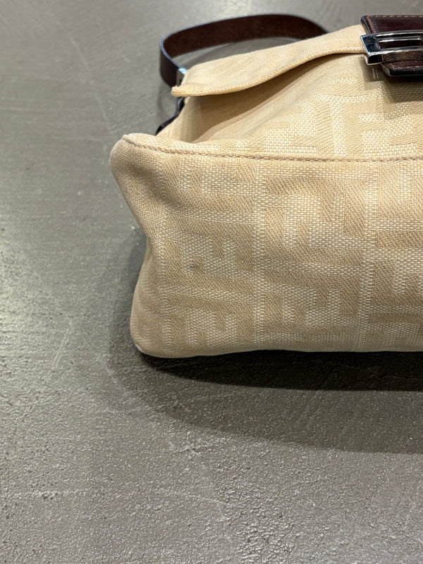 2000 Fendi monogram zucca mama baguette bag