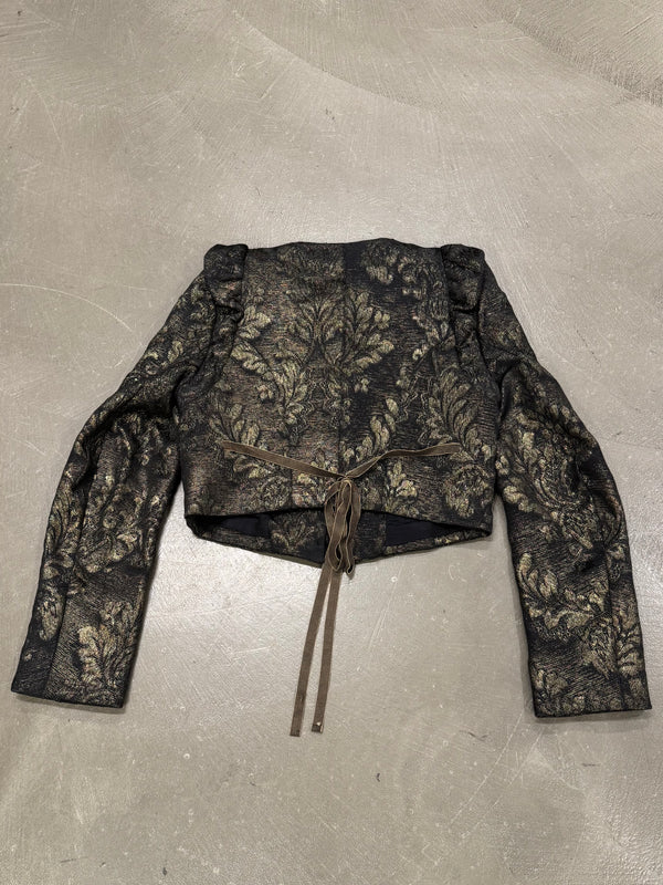 A/W2020 Ann Demeulemeester runway damask jaquard jacket