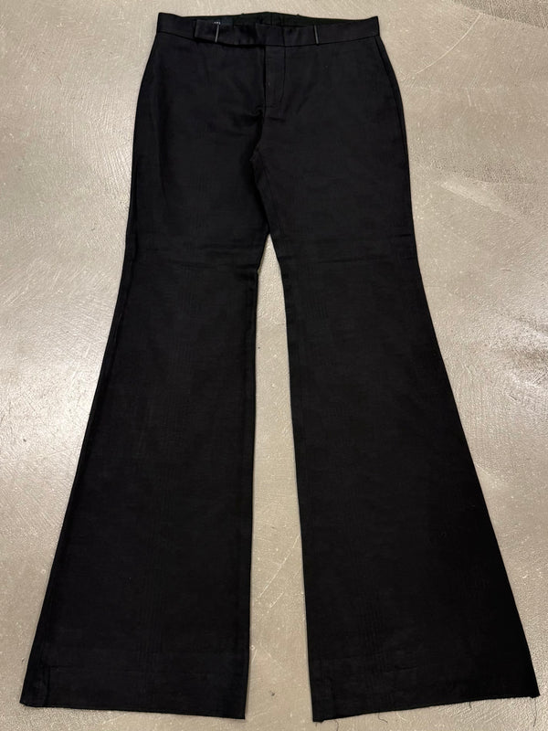 A/W2000 Gucci by Tom Ford flared textured pants