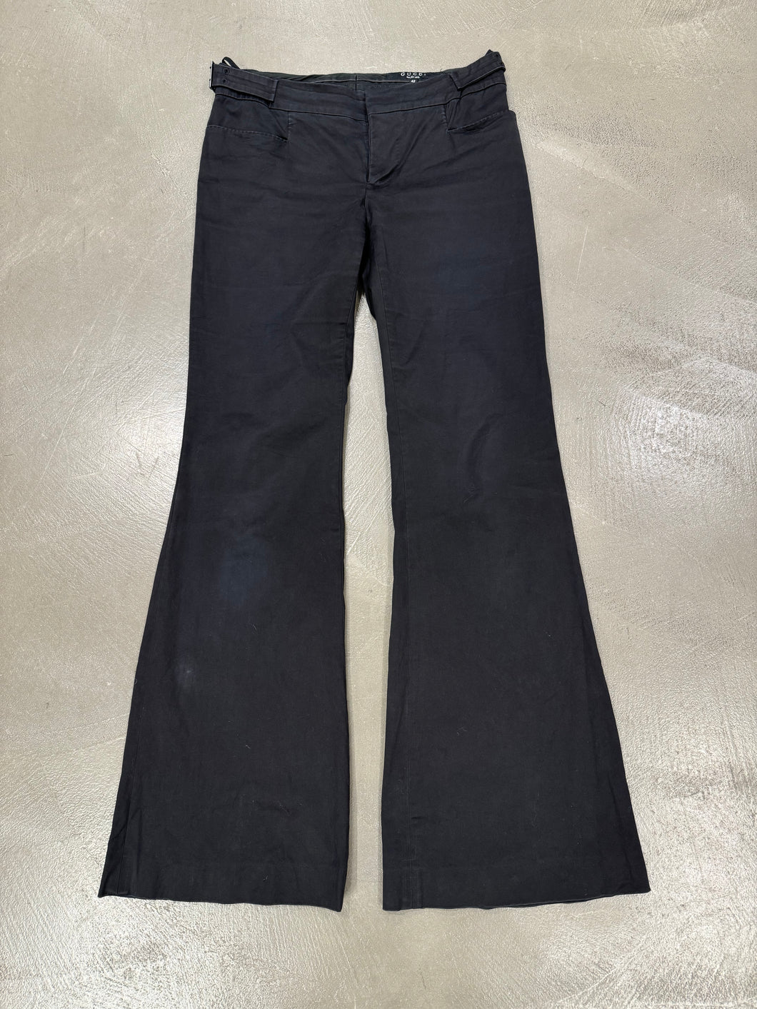 A/W 2003 Gucci by Tom Ford “uniform” flared pants