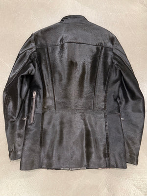 A/W2004 Gucci by Tom Ford runway pony hair utility jacket
