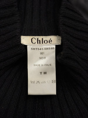 2005 Chloé by Phoebe Philo cropped ribbed jumper