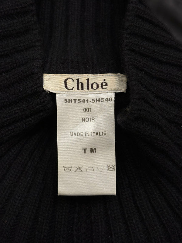 2005 Chloé by Phoebe Philo cropped ribbed jumper
