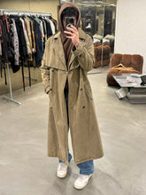 Load image into Gallery viewer, 2010s Saint Laurent Paris sample long cotton trench
