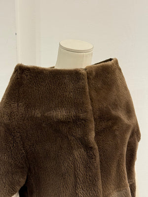 2010 Maison Margiela fur boat neck cape