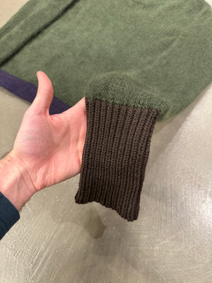 2000s Prada Mohair knit with elongated sleeves