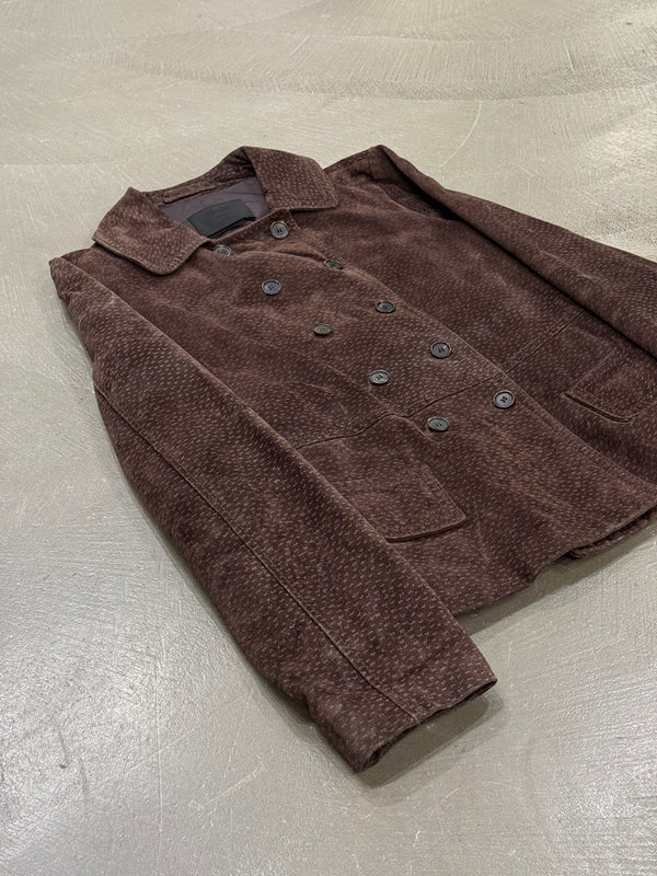 2000s Prada leather jacket