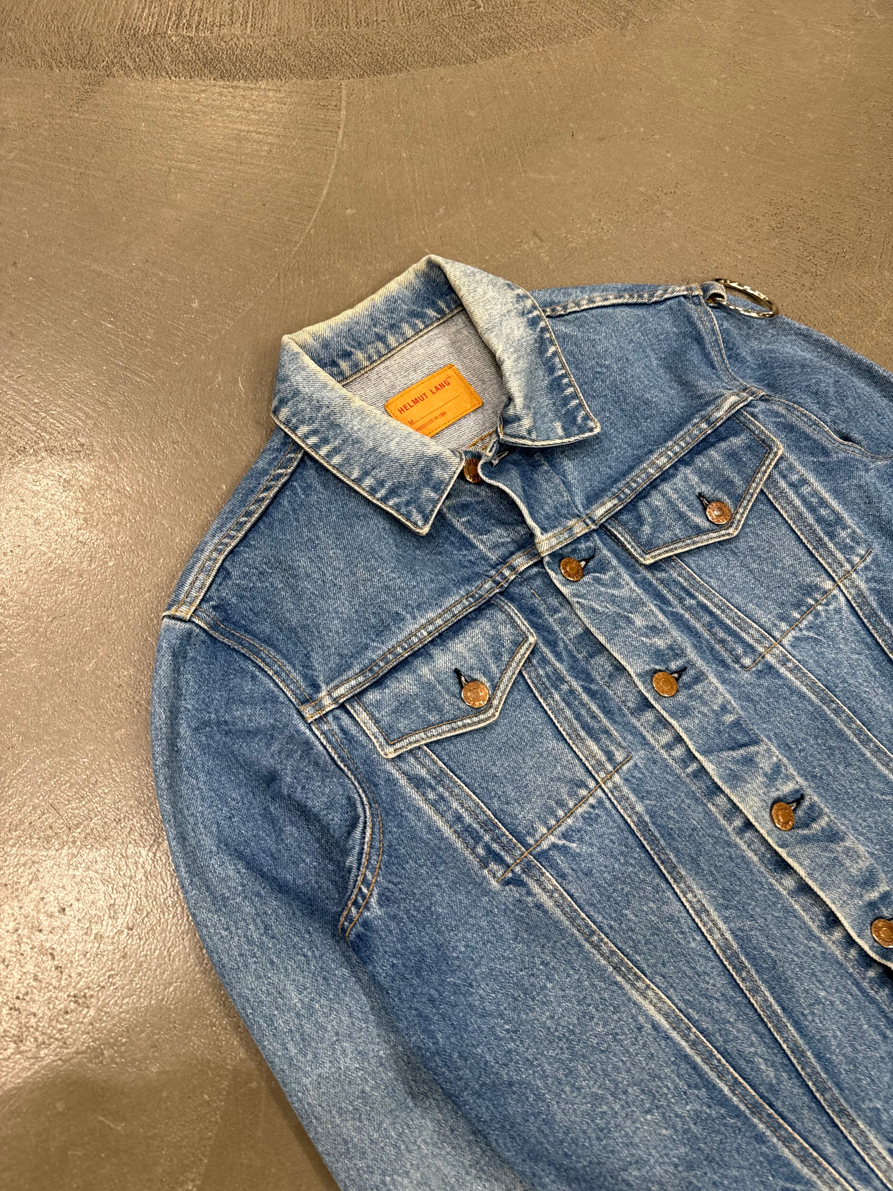 S/S1996 Helmut Lang cock ring denim jacket