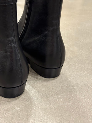 2020s Saint Laurent leather boots