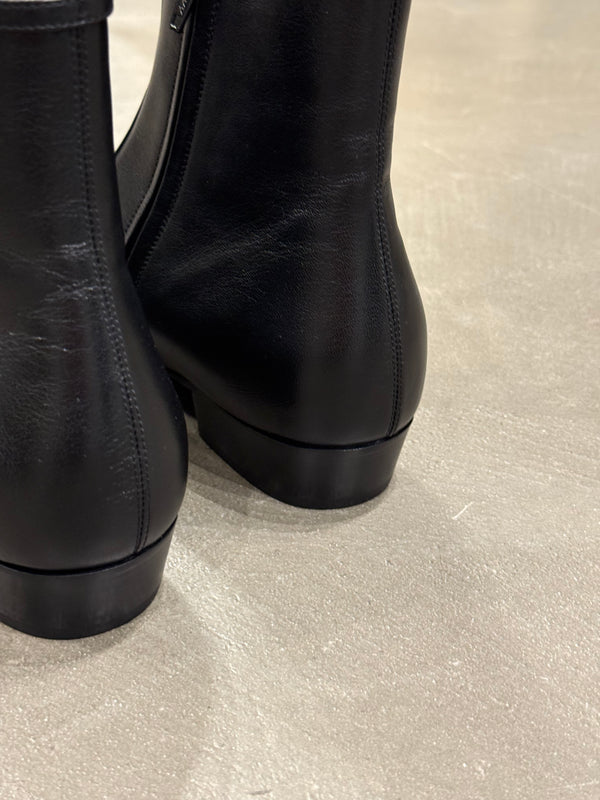 2020s Saint Laurent leather boots