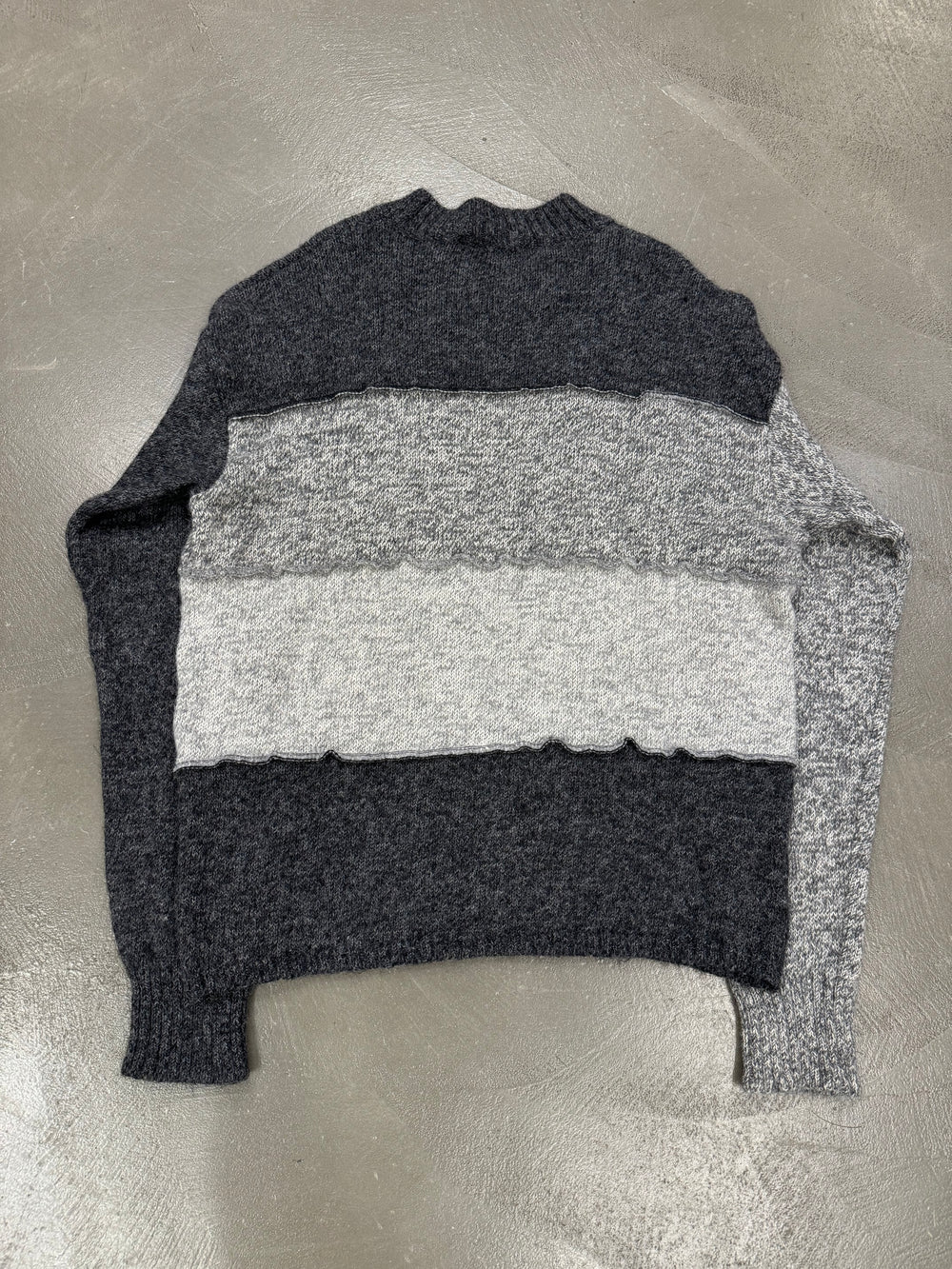1990s Dolce & Gabbana patchwork sweater