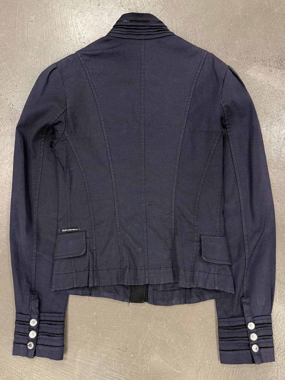 2000s Dolce & Gabbana buttons paneled jacket