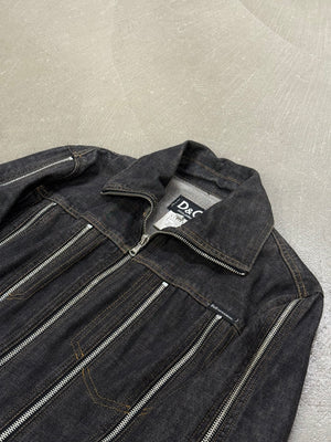 S/S2004 Dolce & Gabbana full zip denim jacket