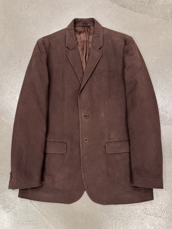 2000s Helmut Lang moleskin coat